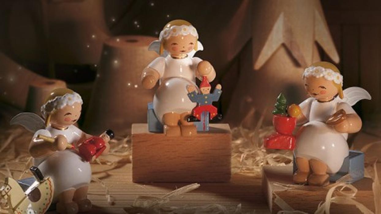 Geschenk-Truhe Erzgebirgische Holzkunst, Kupferdreher Straße in Essen