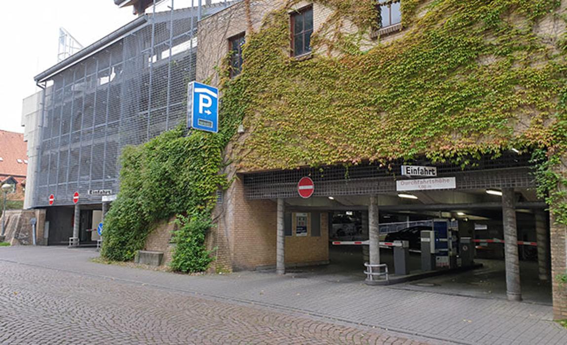 CONTIPARK Parkhaus Große Straße (Speicherlinie), Speicherlinie in Flensburg