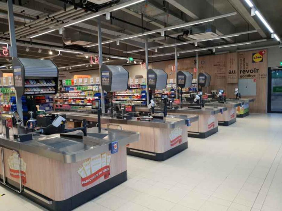 Lidl Suisse, Chemin du Devin in Moudon