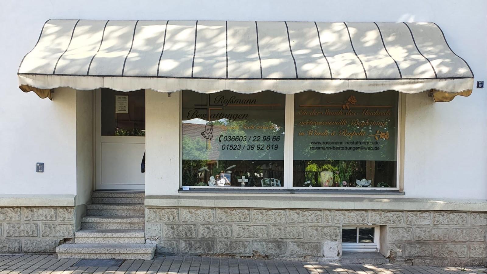 Roßmann Bestattungen Wünschendorf, Brunnenstraße in Berga-Wünschendorf