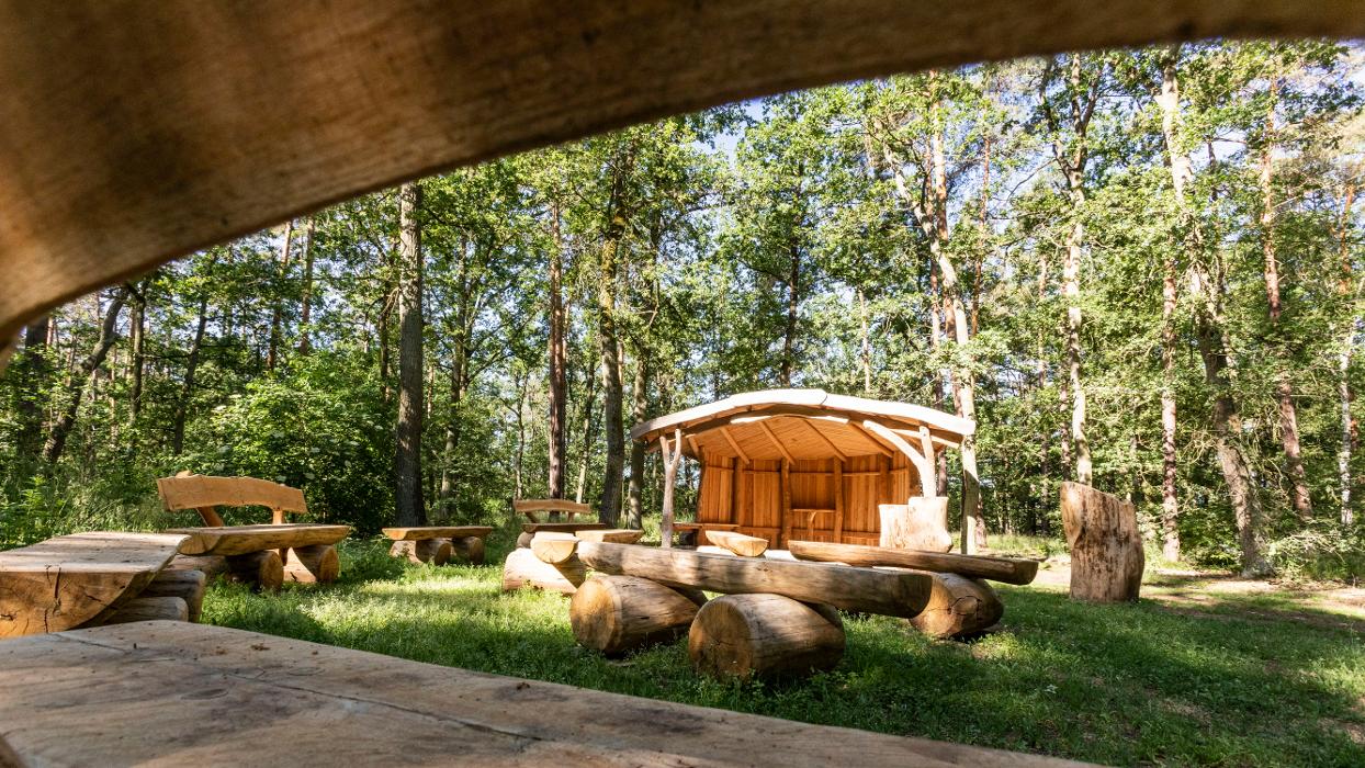 FriedWald Nuthetal-Parforceheide, Philippsthaler Dorfstraße in Nuthetal