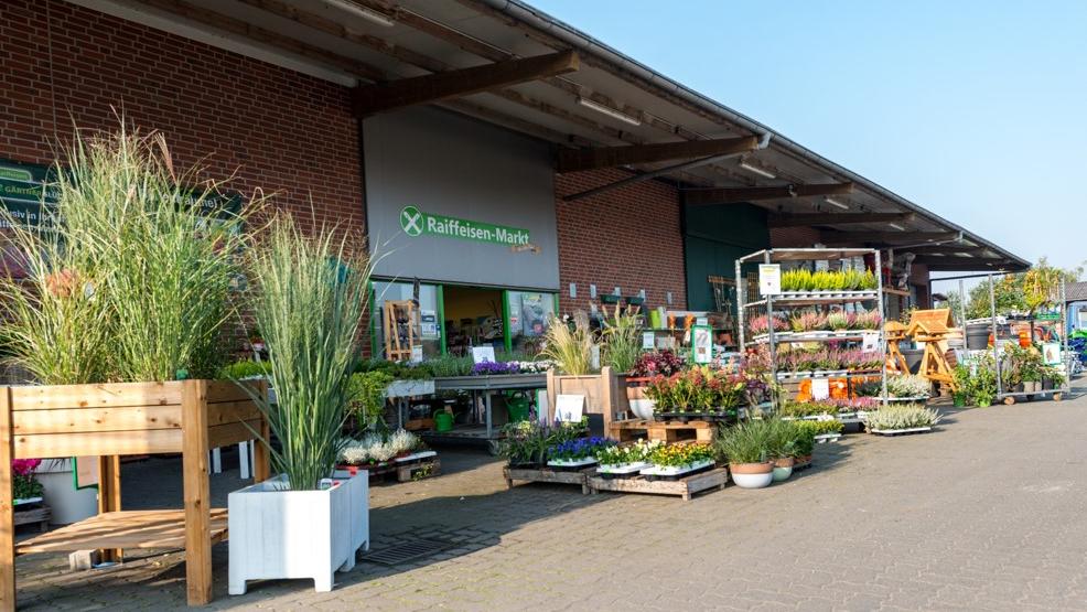 Raiffeisen Hohe Mark Hamaland eG - Raiffeisen-Markt Ramsdorf mit SB-Tankstelle, Südring in Velen
