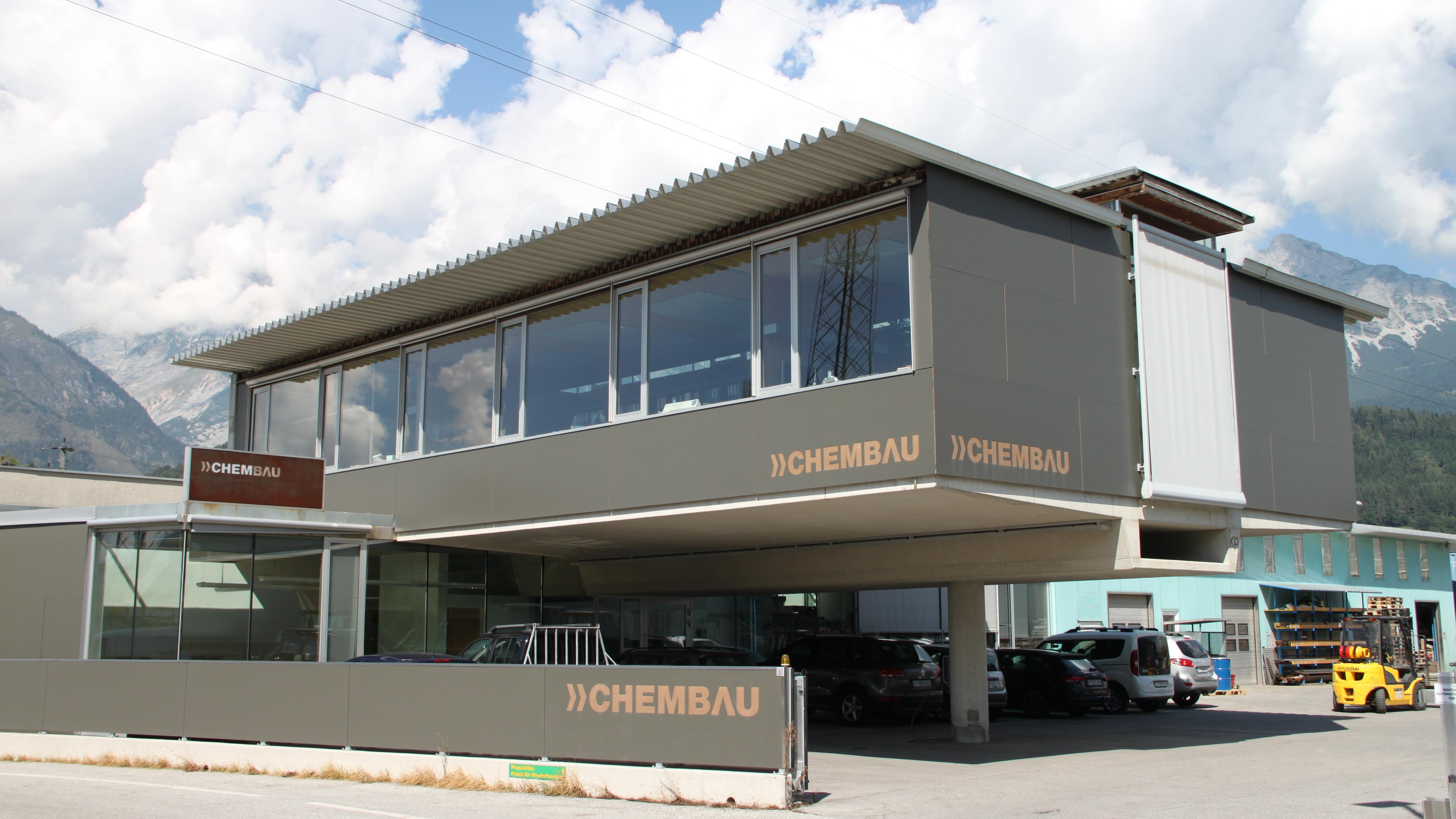 Chembau GmbH, Gewerbepark in Mils