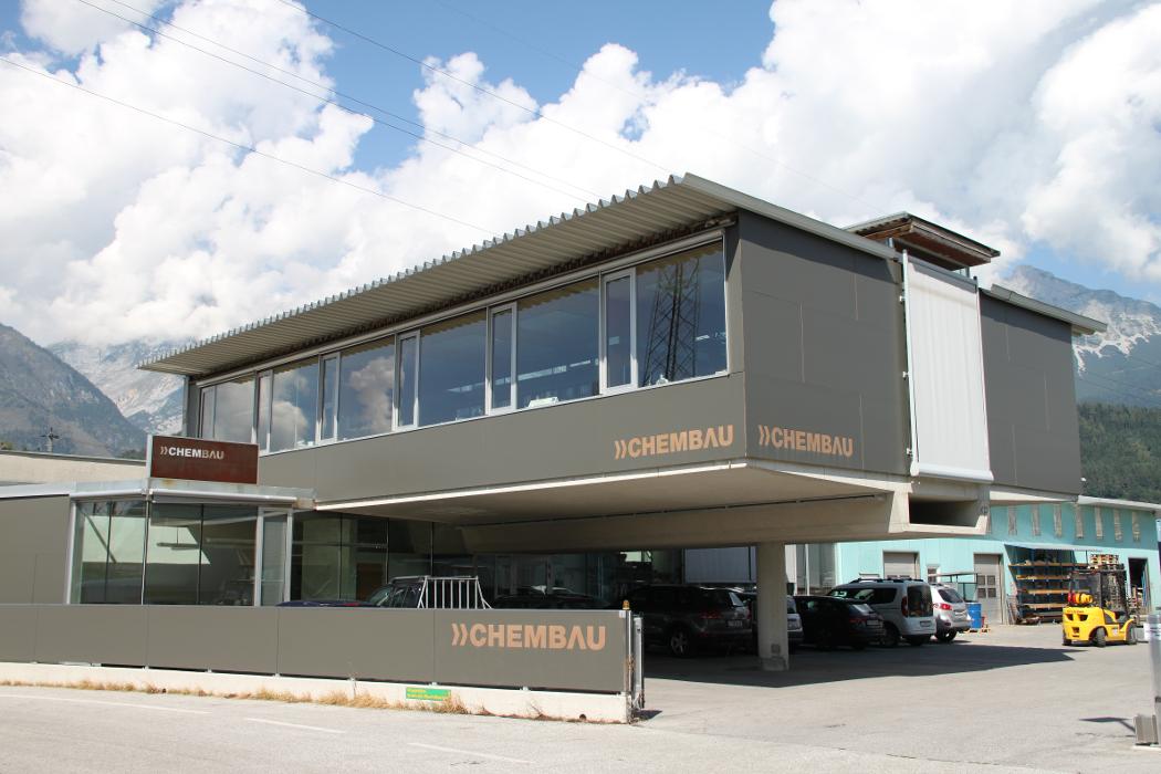 Chembau GmbH, Gewerbepark in Mils
