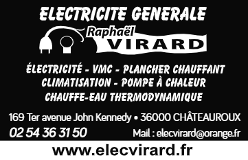 Electricité Gale Virard Raphaël chauffage, appareil et fournitures (détail)