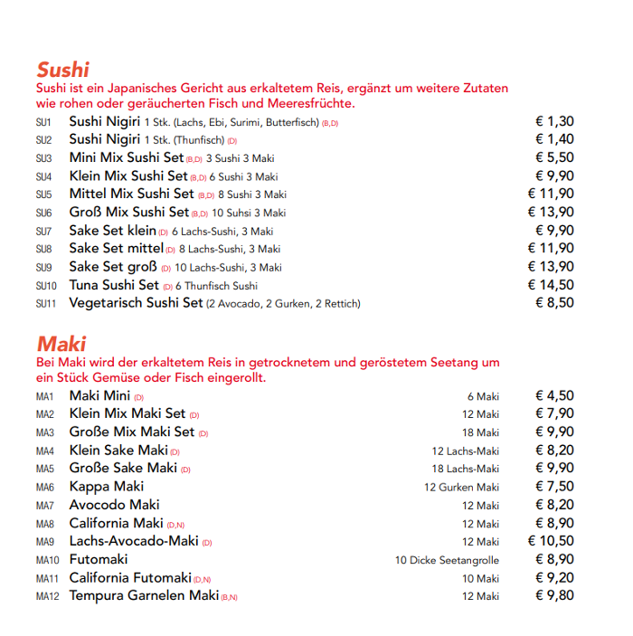 Japan Restaurant Neu-Nagoja, Kärntner Straße in Graz