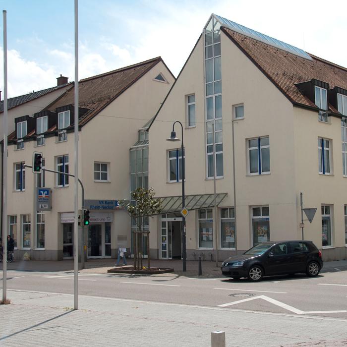 VR Bank Rhein-Neckar eG - Geldautomat Filiale Edingen, Rathausstraße in Edingen-Neckarhausen