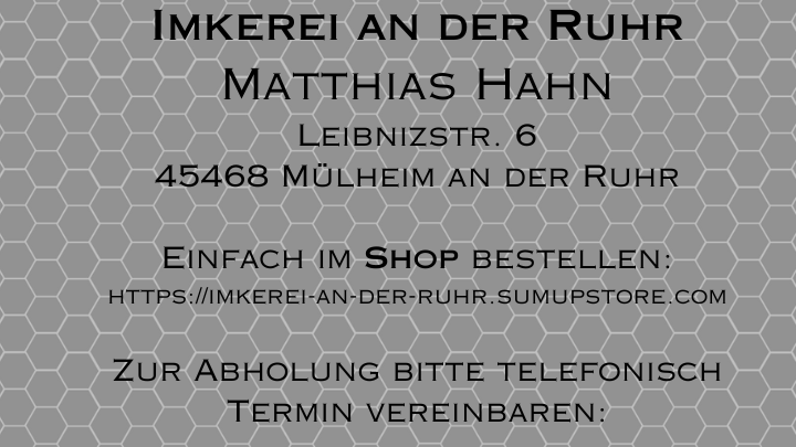 Imkerei an der Ruhr, Leibnizstraße in Mülheim an der Ruhr