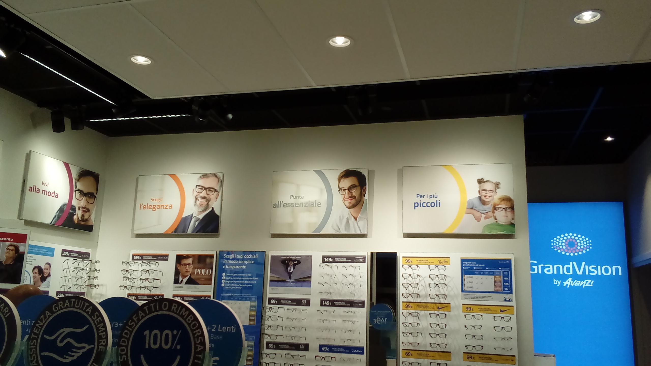 Ottica GrandVision By Avanzi Auchan Roma - OTTICI RIVENDITORI DI OCCHIALI  (AL DETTAGLIO), ABBIGLIAMENTO E ACCESSORI, LENTI A CONTATTO, ACCESSORI DI  ABBIGLIAMENTO (DETTAGLIO), Roma - Ottica Grandvision By Avanzi Auchan Roma a