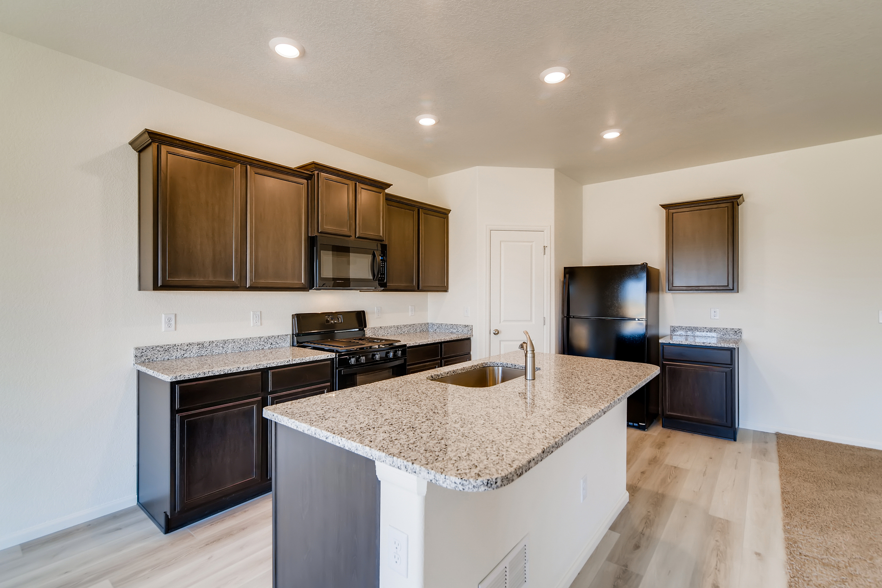 Upgrades and all kitchen appliances are included in every home.