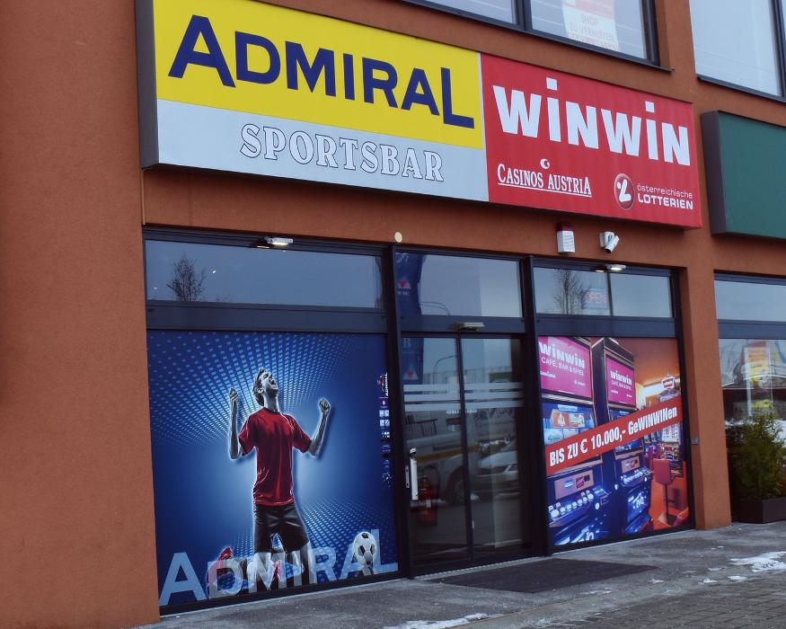 ADMIRAL Sportsbar, Möbelstraße in Eugendorf