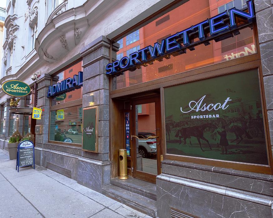 Ascot - ADMIRAL Sportsbar, Invalidenstraße in Wien