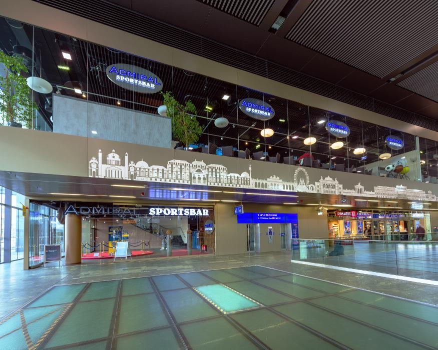 ADMIRAL Sportsbar, Am Hauptbahnhof in Wien