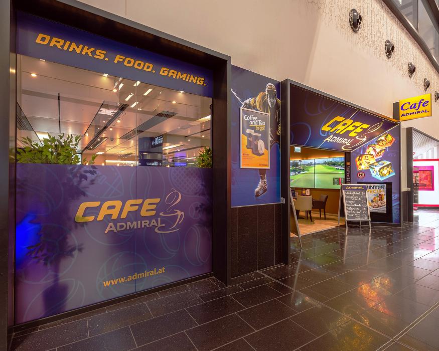ADMIRAL Sportsbar, Betriebsstraße in Wien-Schwechat