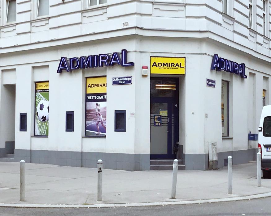 ADMIRAL Filiale, Klosterneuburger Straße in Wien