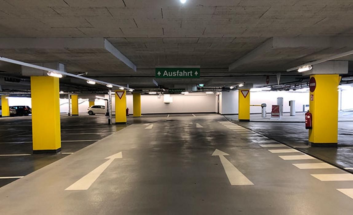 CONTIPARK Tiefgarage Interspar Breitenfurter Straße, Breitenfurter Straße in Wien