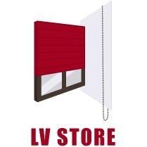 LV Store fenêtre, chassis vitré