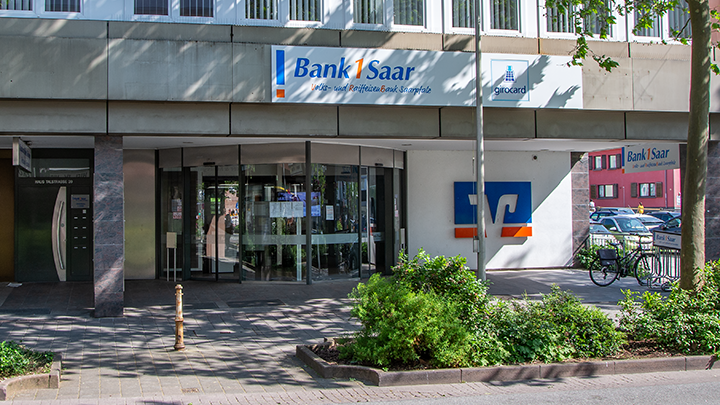 Bank 1 Saar eG Filiale Homburg, Talstraße in Homburg