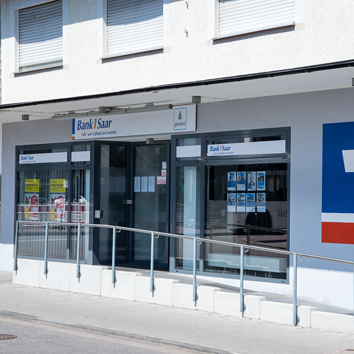 Geldautomat Bank 1 Saar eG Erbach, Dürerstraße in Homburg