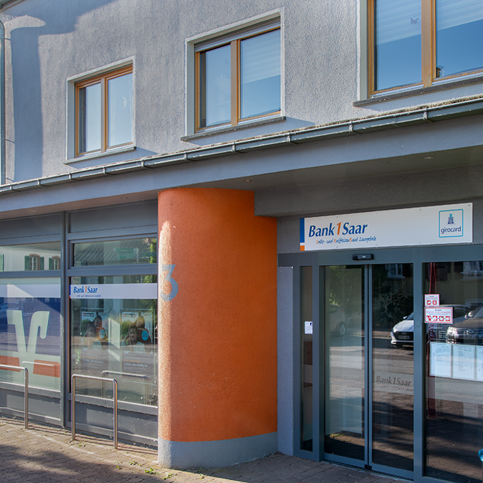 Geldautomat Bank 1 Saar eG Limbach, Hauptstraße in Kirkel