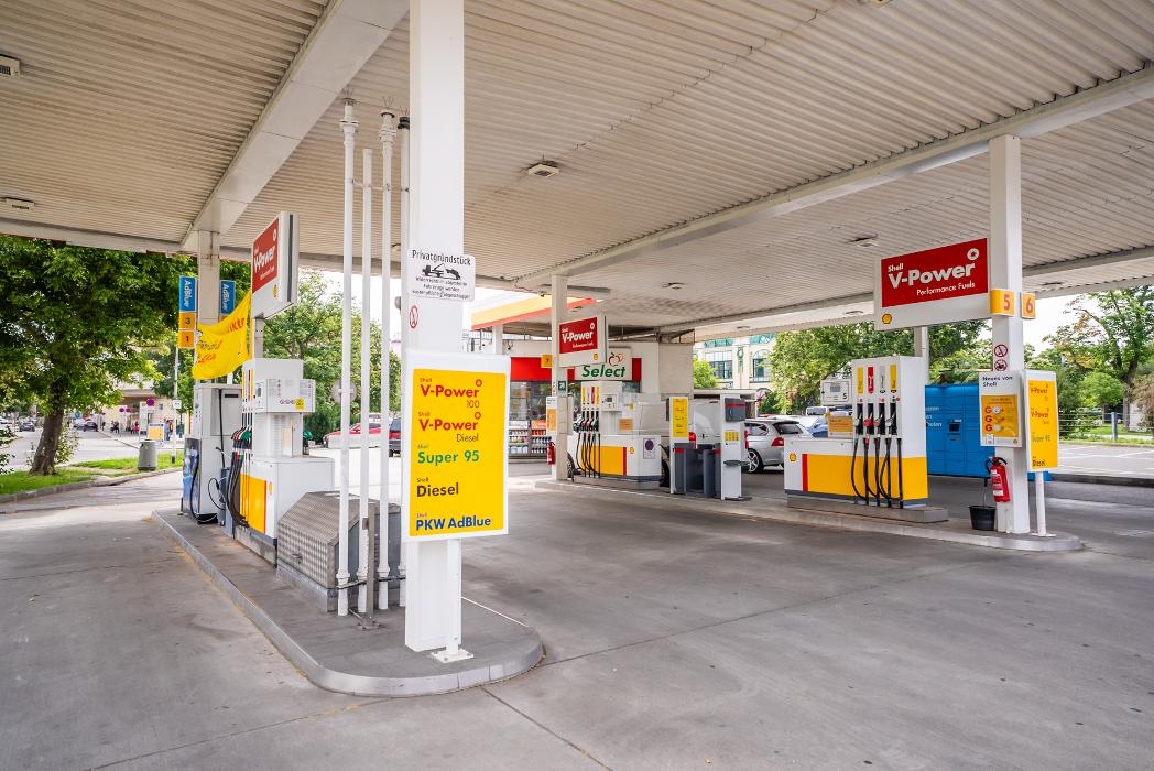 Shell, Ausstellungsstraße in Wien