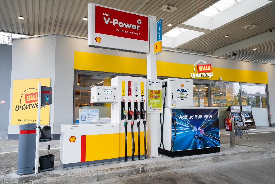 Shell, Steinfeldstraße in Maria Enzersdorf