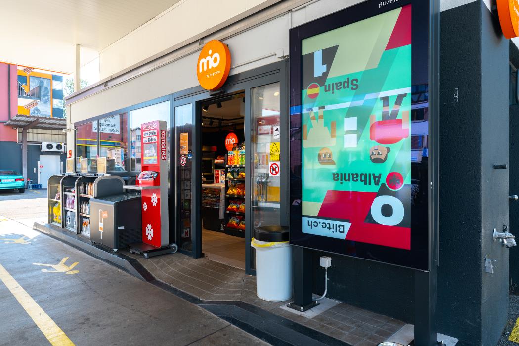 Shell, Hauptstrasse in Staad