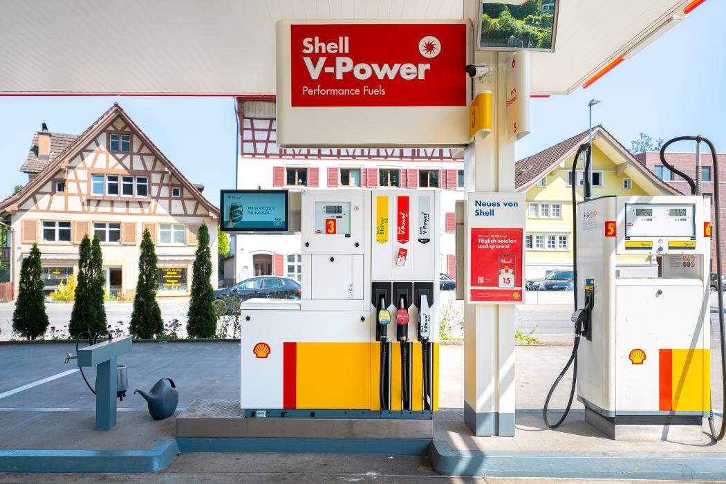 Shell, Hauptstrasse in Staad