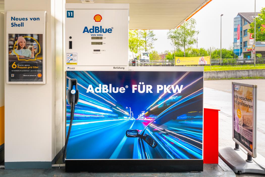 Shell, Industriestrasse in Birmensdorf