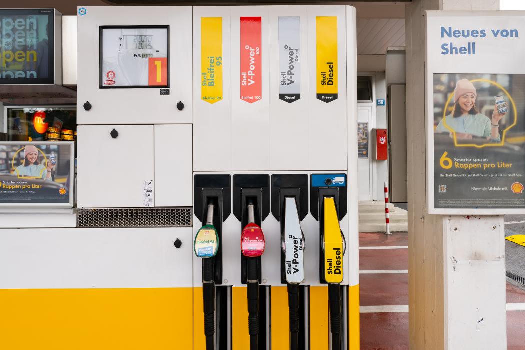 Shell, Glatttalstrasse in Zürich