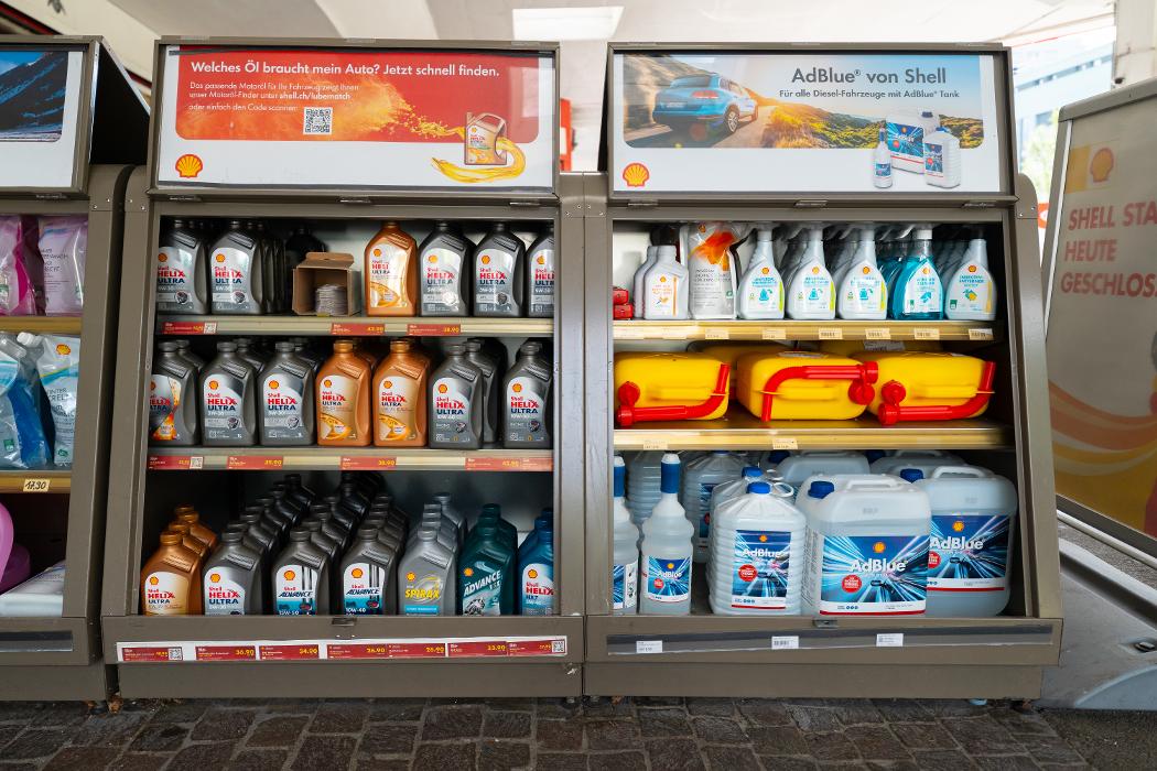 Shell, Bruggerstrasse in Baden