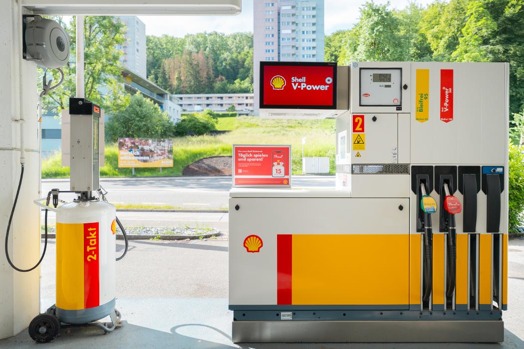 Shell, Bruggerstrasse in Baden