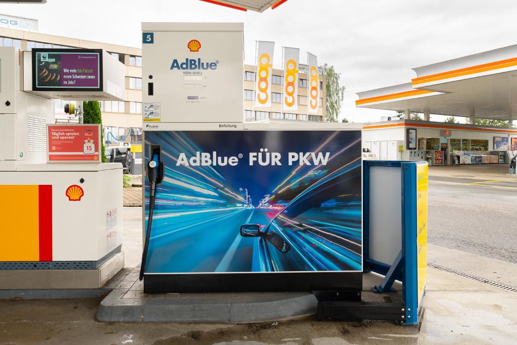 Shell, Blegistrasse in Rotkreuz