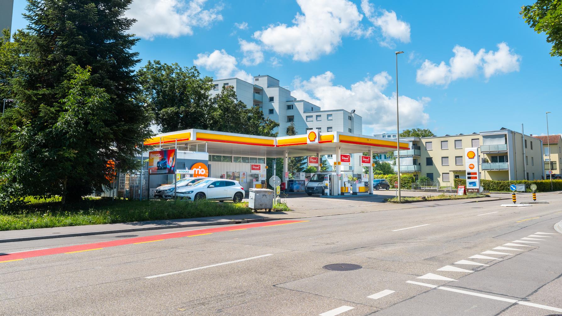 Shell, Rheinstrasse in Pratteln