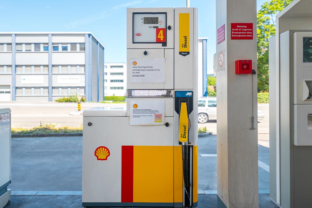 Shell, Rheinstrasse in Pratteln
