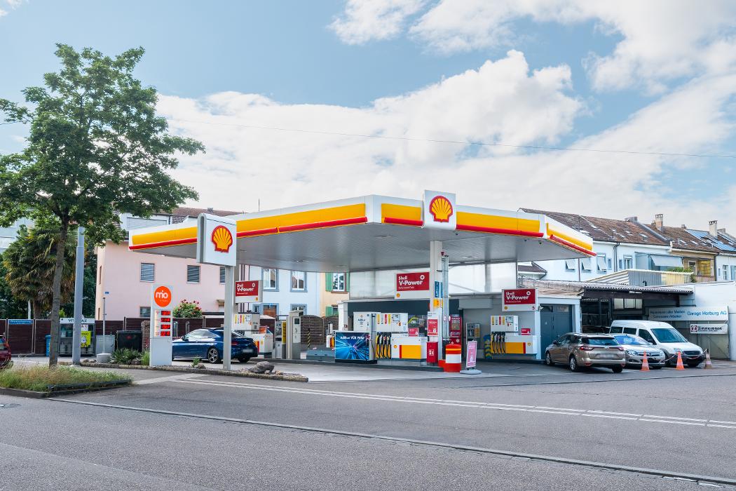 Shell, Horburgstrasse in Basel