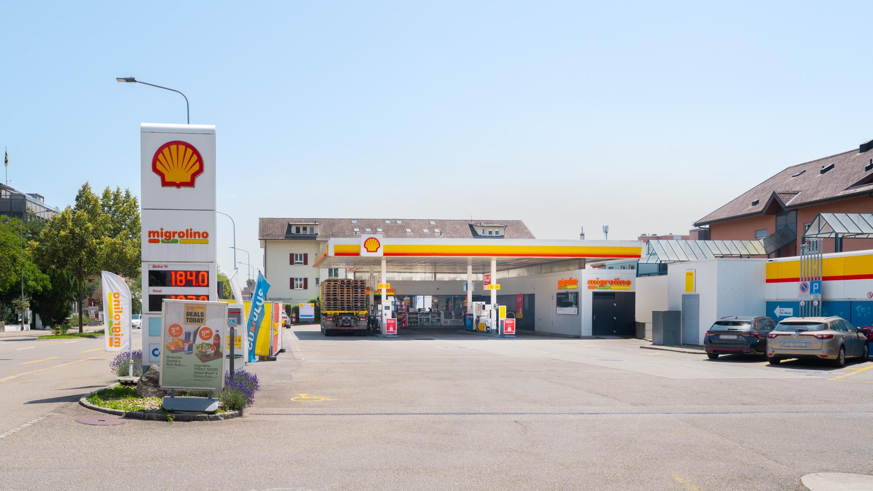 Shell, Bielstrasse in Solothurn