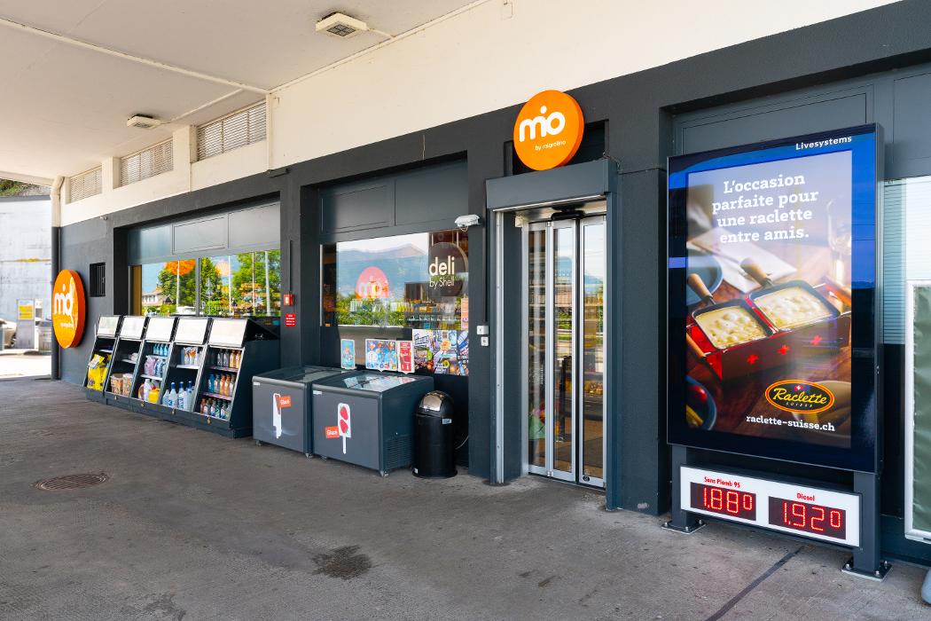 Shell, Route Cantonale in Saint-Gingolph