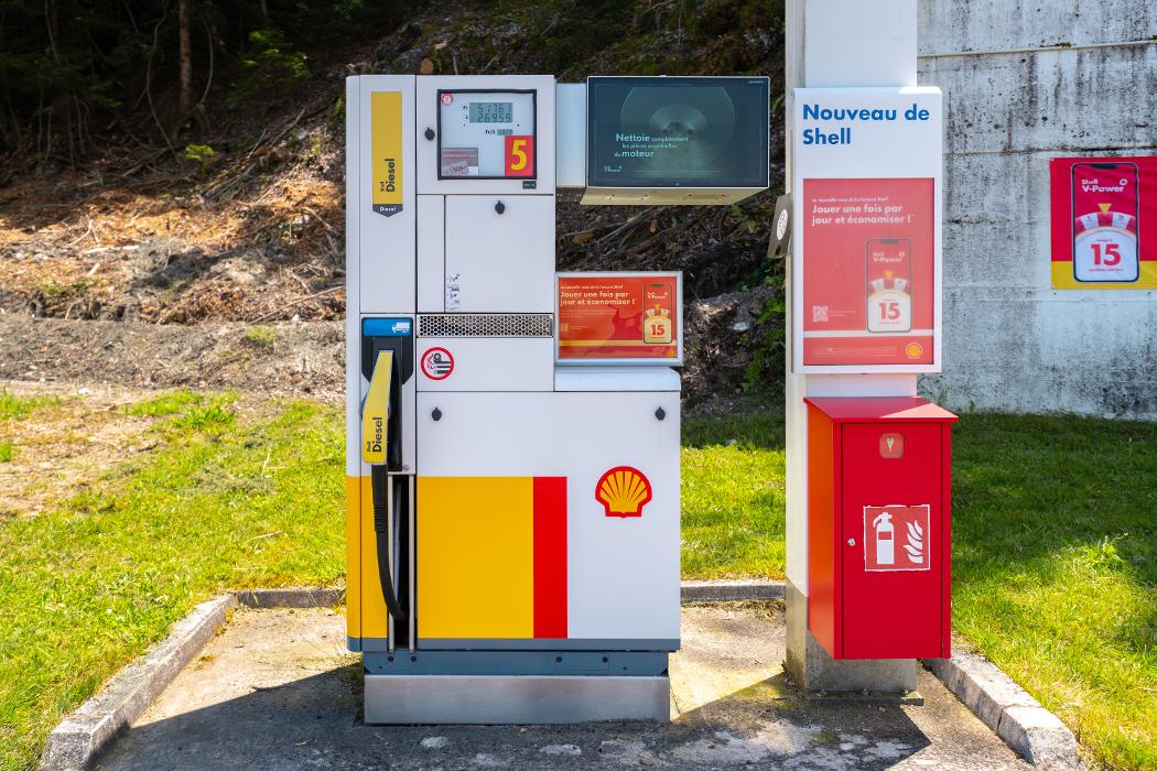 Shell, Route Cantonale in Saint-Gingolph