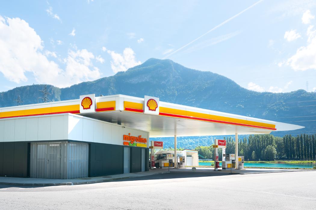 Shell, A9 in Martigny