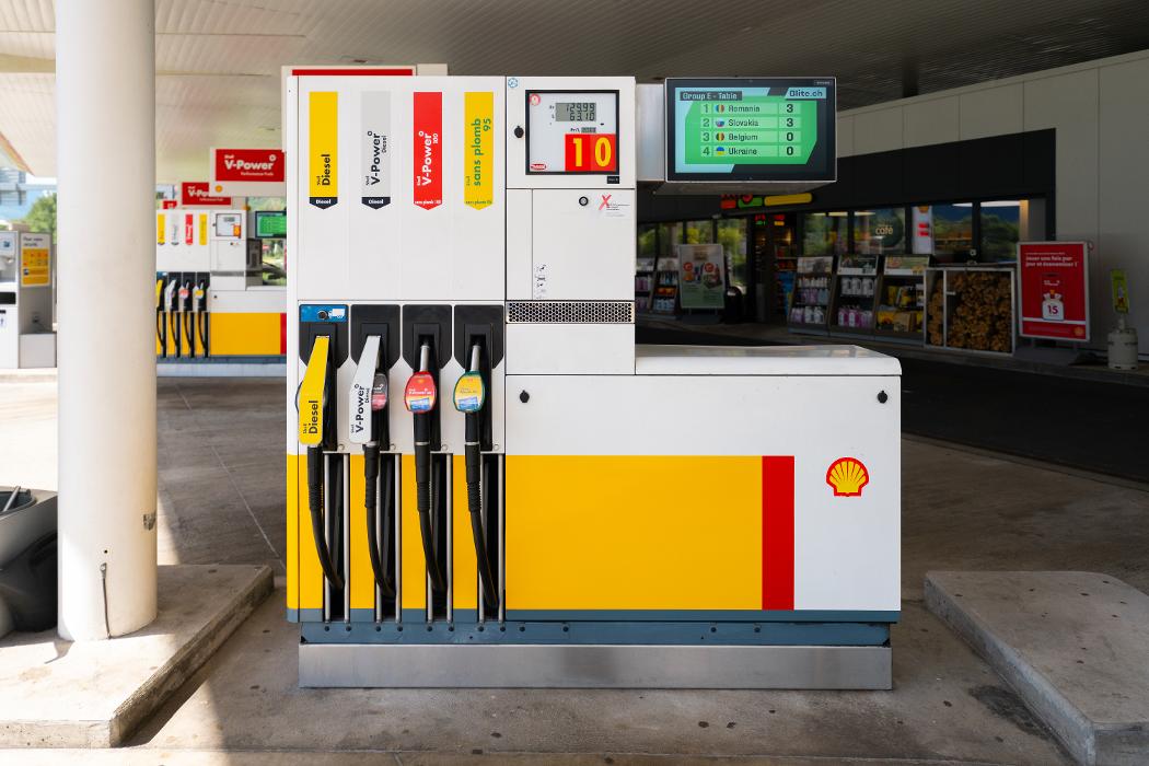 Shell, A9 in Martigny