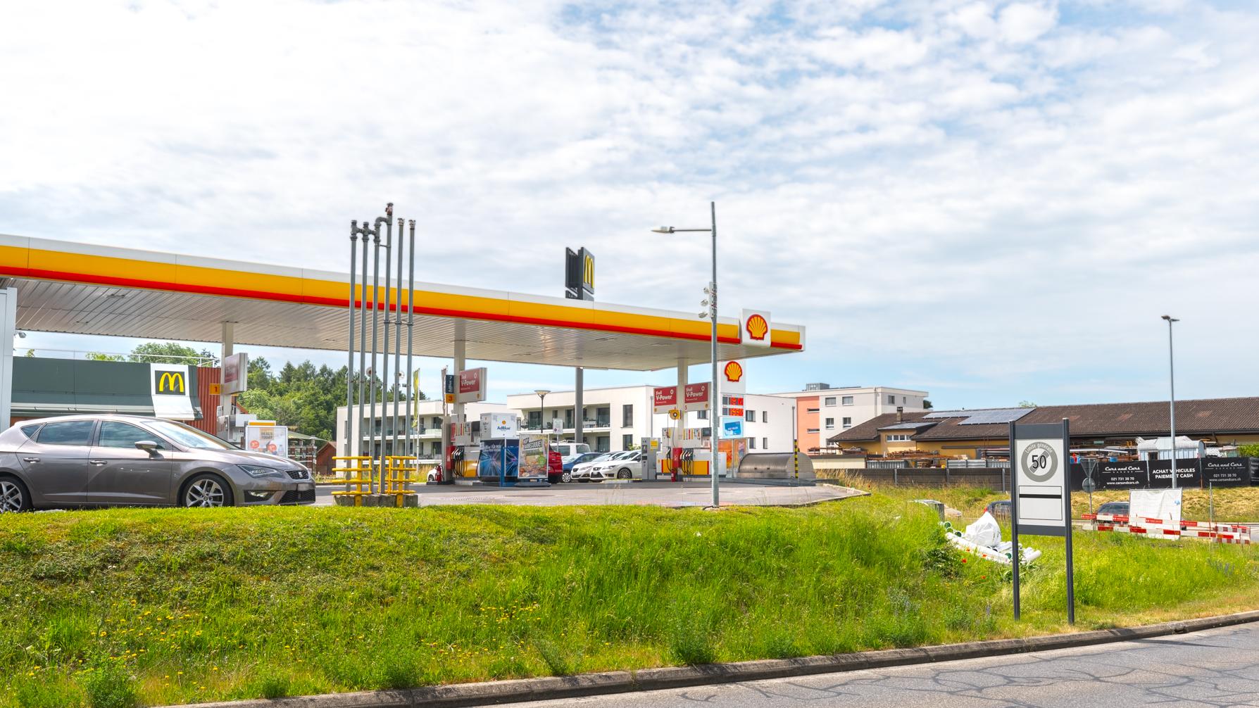 Shell, Route de Genève in Cheseaux-sur-Lausanne