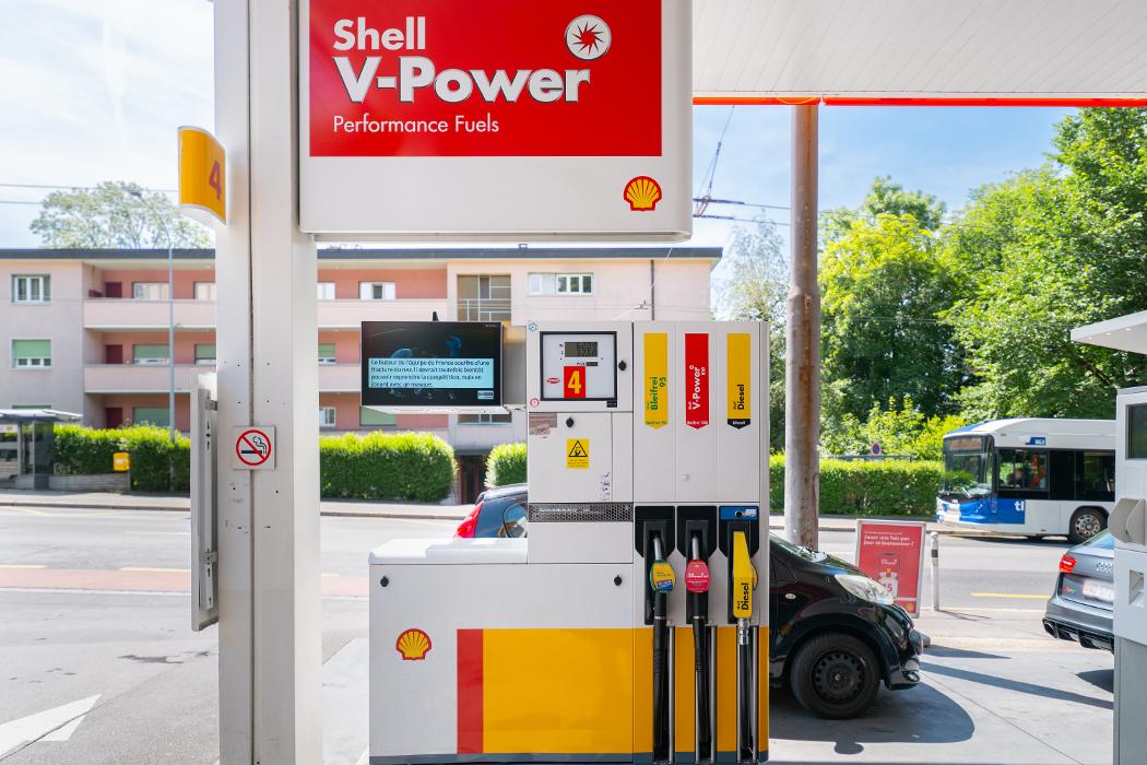 Shell, Route d'Oron in Lausanne