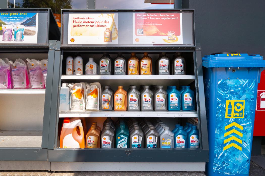 Shell, Route d'Oron in Lausanne