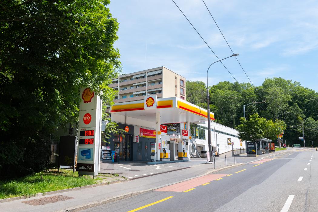 Shell, Route d'Oron in Lausanne