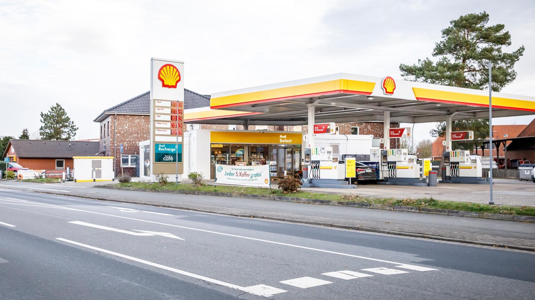 Shell, Hamburger Landstraße in Bardowick