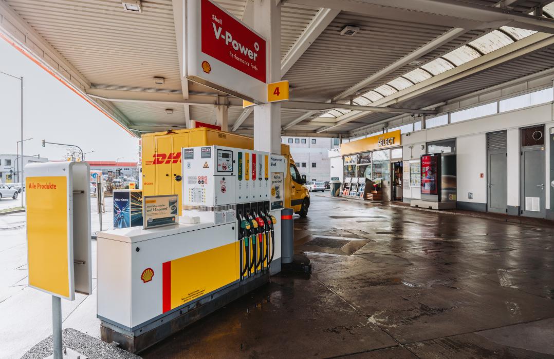 Shell, Sigmundstrasse in Nürnberg