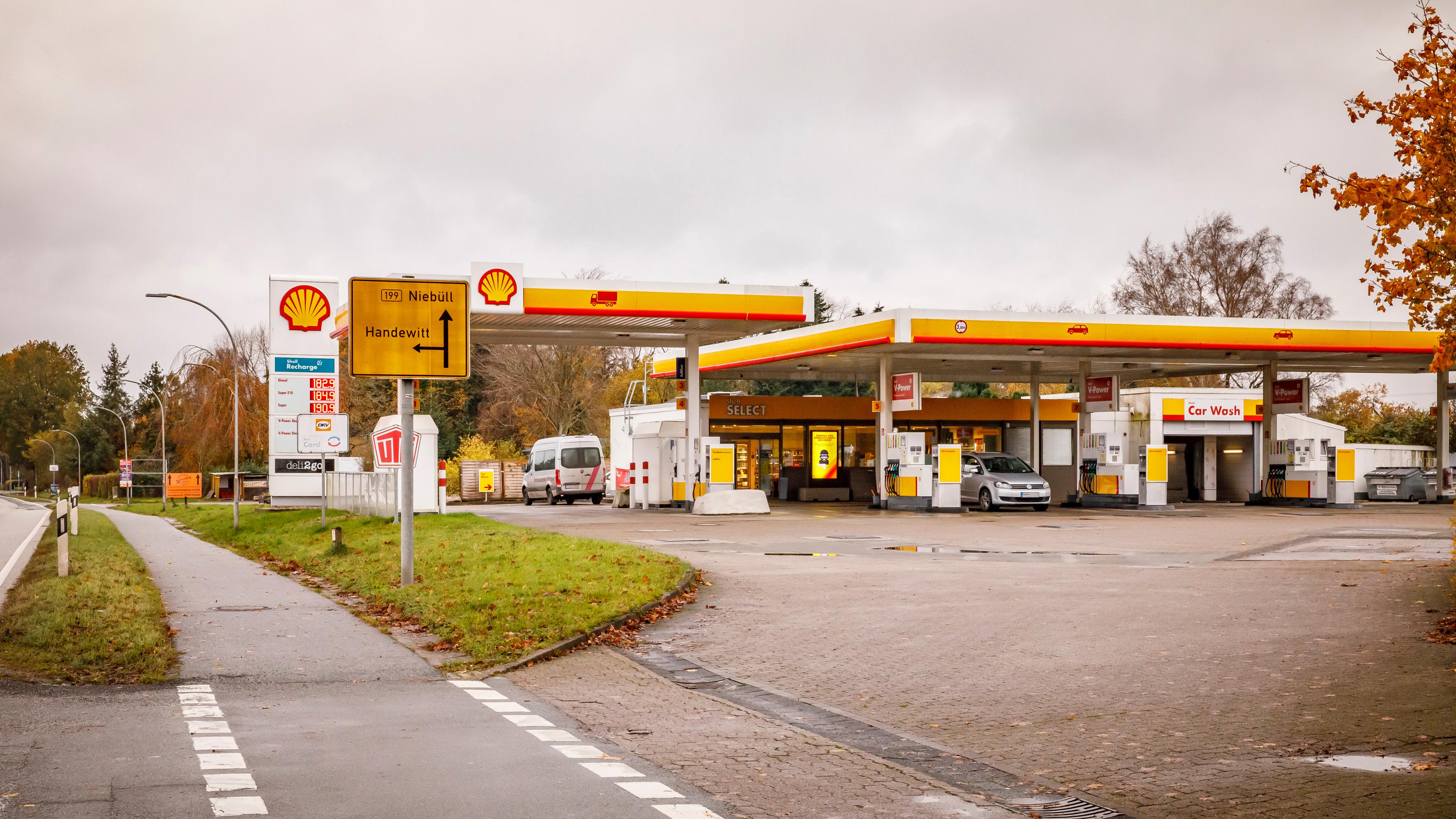 Shell, Lecker Chaussee in Handewitt