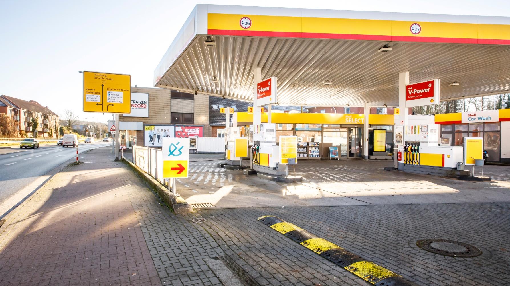 Shell, Nienburger Straße in Syke