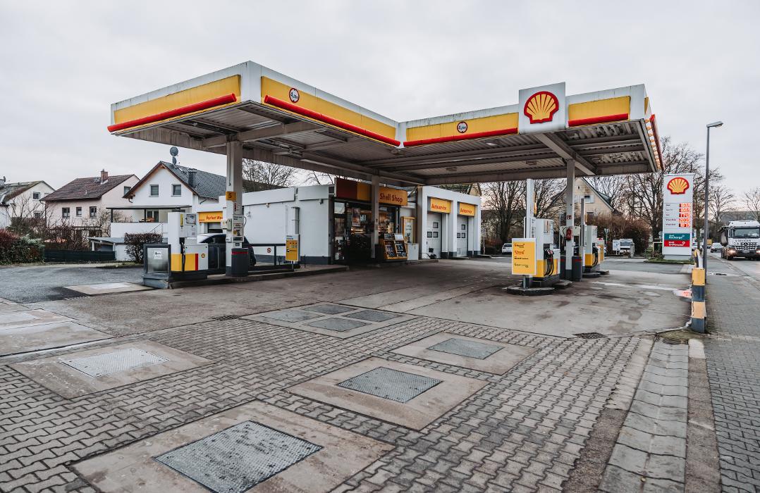 Shell, Mainstraße in Hattersheim am Main